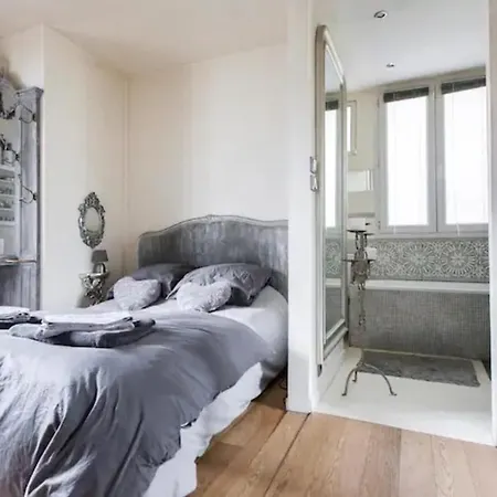 Duplex Design A 5min Du Sacre Coeur * Париж